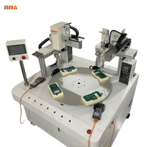 BBA Multi-Station Rotary Solding Machine Double Sold Head Head System