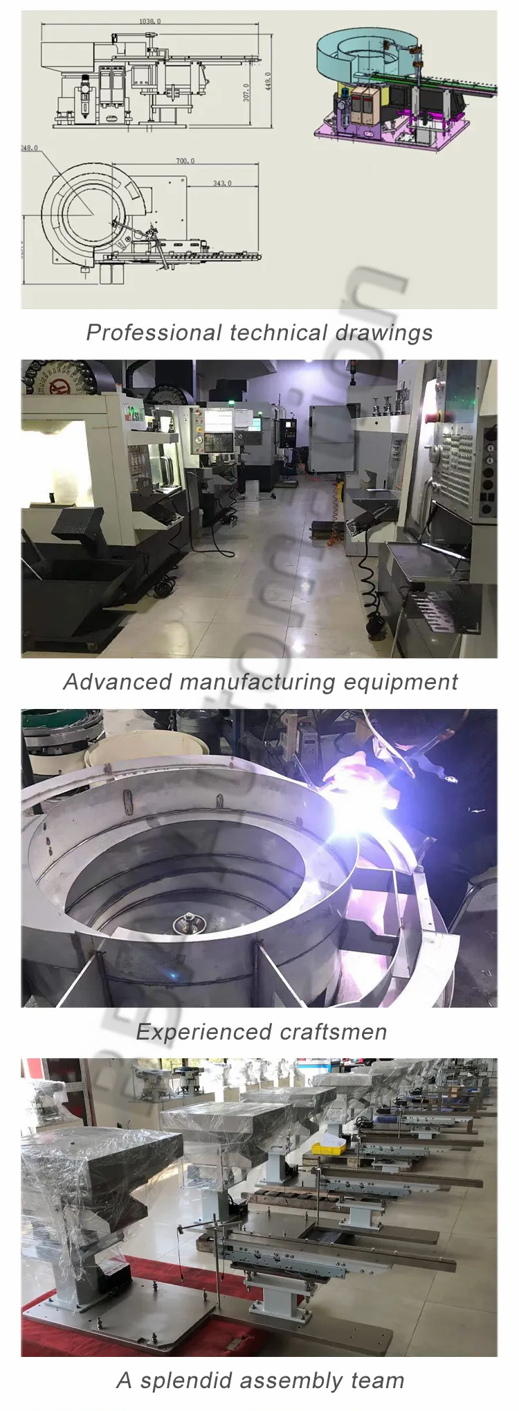 Sistema de unidade de alimentador de tigela