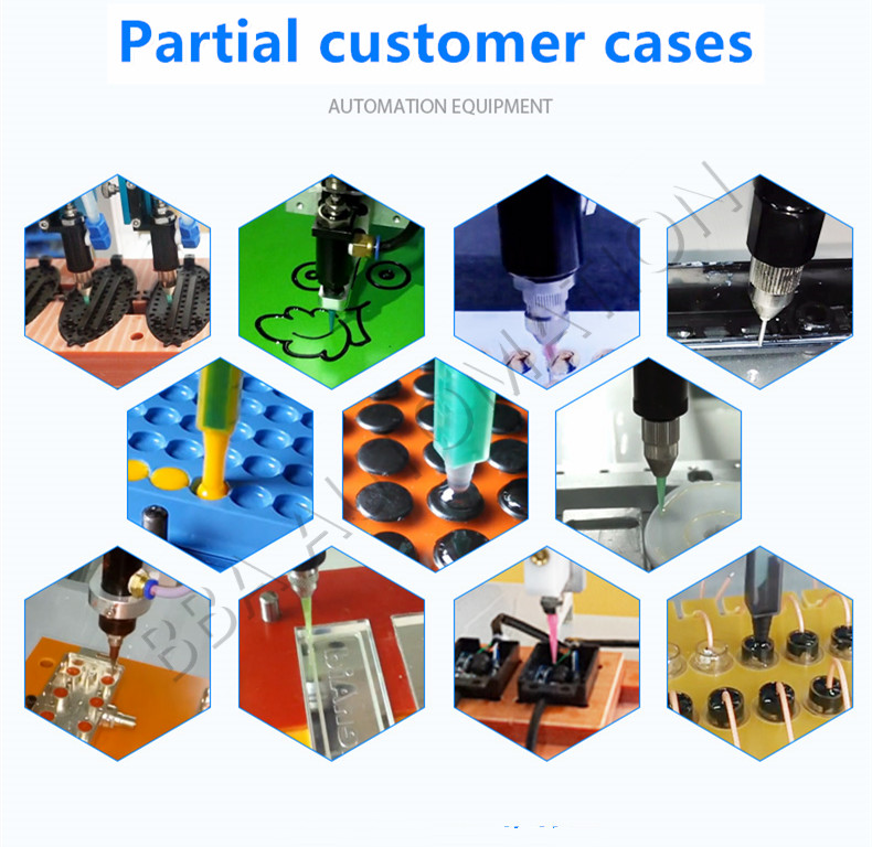 Dispensador de cola de 3 eixos