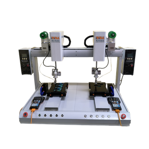 Cabeças de solda dupla soluções de soluções de solda robótica Sistema de alimentação dupla robô de solda automática