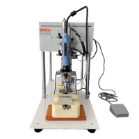 Máquina de chave de fenda semi-automática com alimentador de parafuso automático para montagem por porta de porta Fabricante porcelana