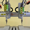 Máquina de fixação de parafuso de desktop m3 - m6 com sistema de alimentação de parafuso automático para montagem de aparelhos domésticos