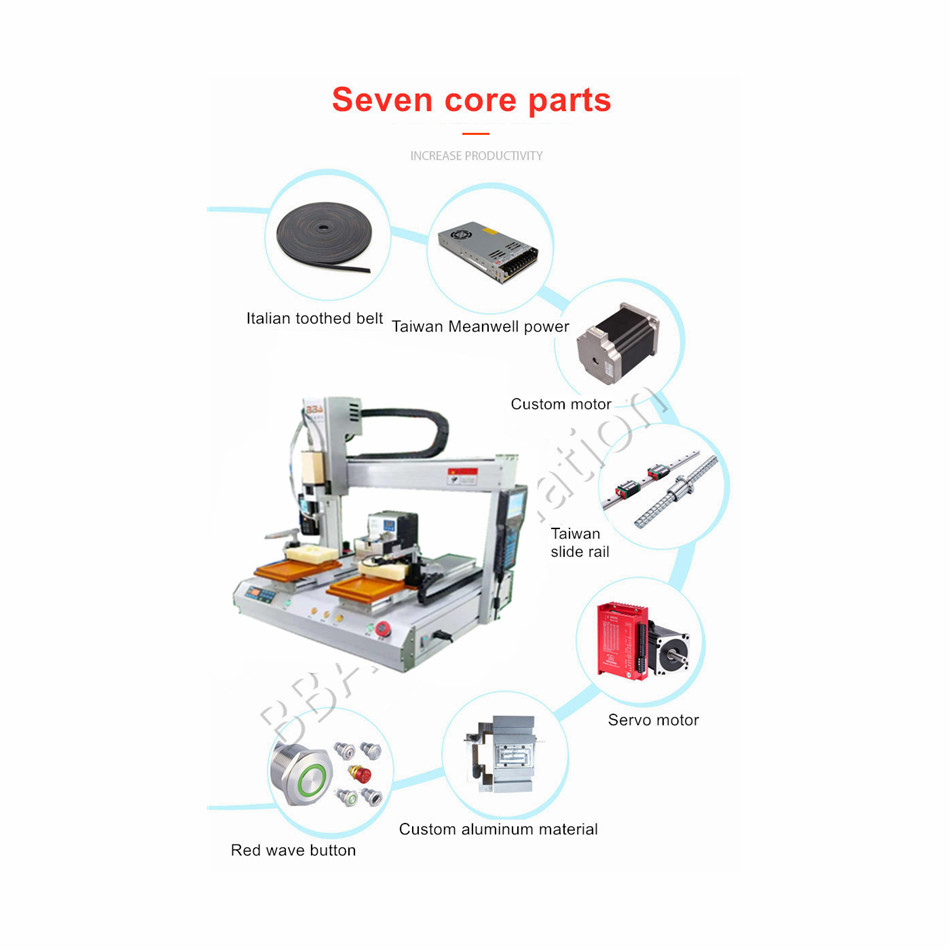 M&aacute;quina de parafusamento de desktop.