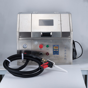 BBA Industrial Dry Ice Blasting Machine Limpador de dióxido de carbono sólido para limpeza de PCB