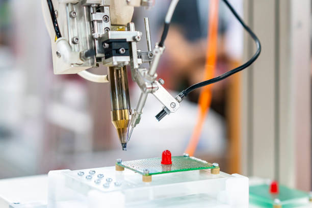 M&aacute;quina de solda de chip