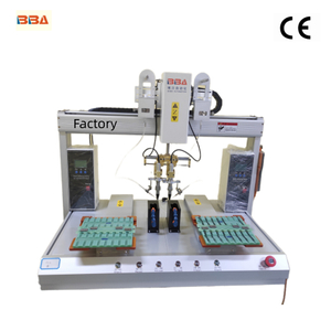 Máquina de solda de ponta dupla Sistema de solda robótica para soldagem de PCB Factory China Factory