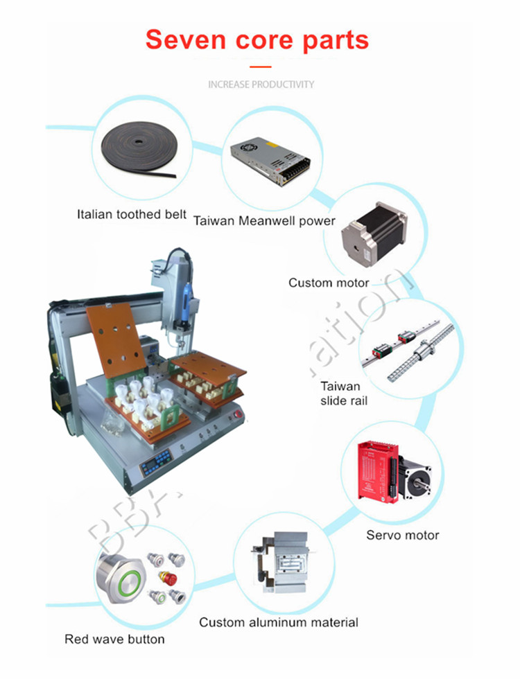 M&aacute;quina de montagem de parafuso de torneira de &aacute;gua