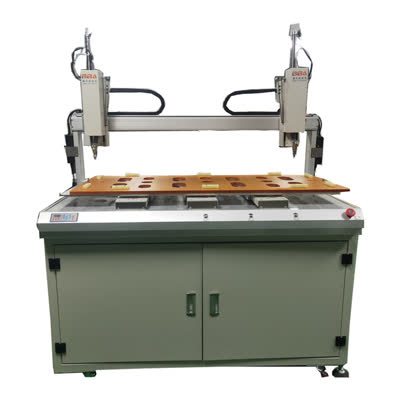 Equipamento compacto de fixação de parafuso de mesa para fabricação de eletrônicos