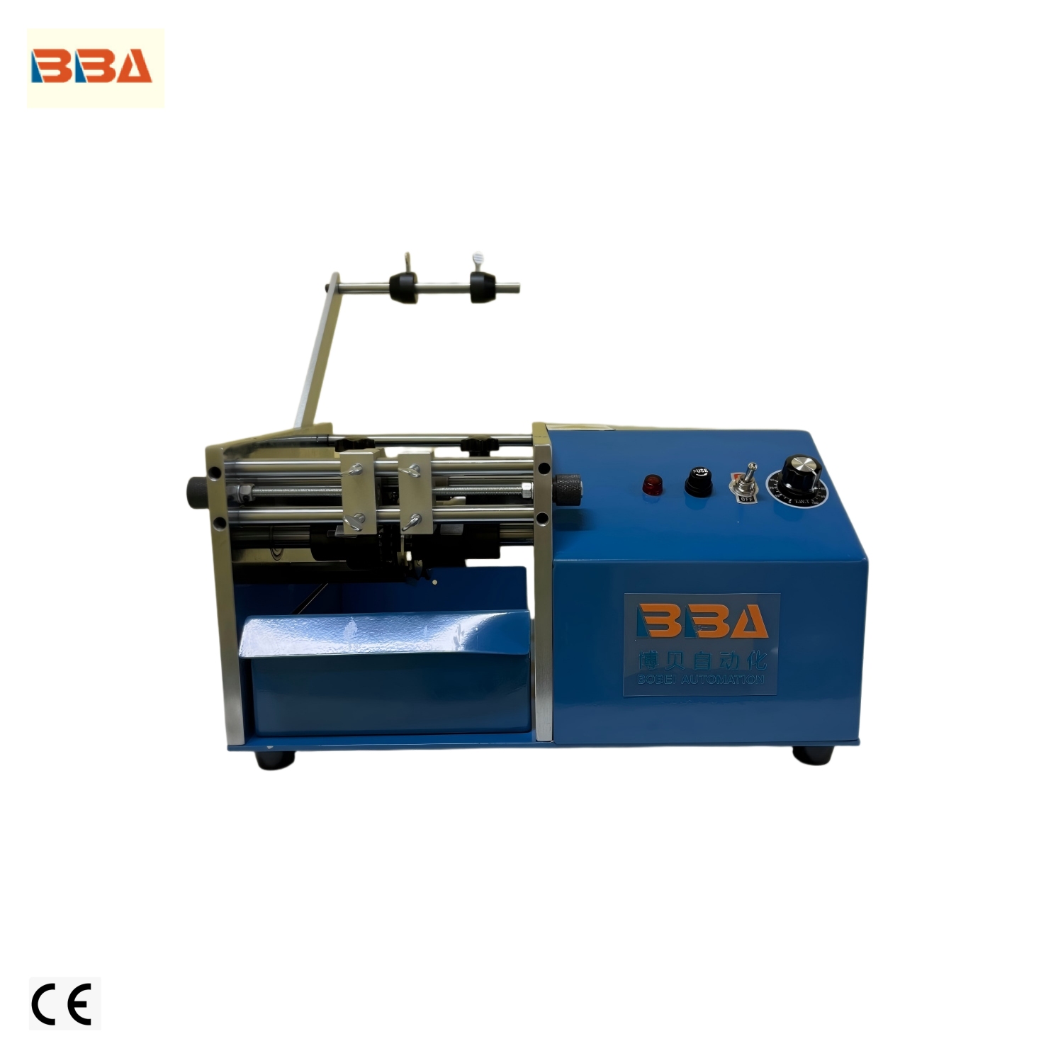 Máquina formadora de chumbo de resistor automatizada com sistema de corte integrado