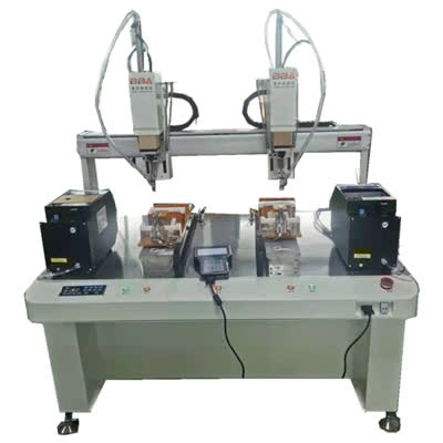 Máquina elétrica de travamento de parafuso com operação de alta velocidade para produção de LED