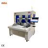 Máquina de montagem de inserção de rosca de visão de cabeça dupla tipo gabinete, máquina automática de inserção de helicoil M3 para fundição sob pressão de alumínio