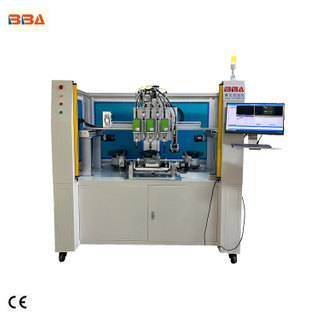 Máquina de montagem de inserção de rosca de visão de 3 cabeças de pórtico, máquina automática de inserção de helicoil para fundição sob pressão de nova energia