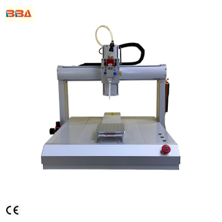 Robô distribuidor do desktop da elevada precisão do distribuidor automático da colagem do tampo da mesa para a eletrônica