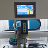 Máquina automática do conjunto da inserção da linha do fio para peças de aço inoxidável do alumínio do metal máquina servo da imprensa do helicóptero