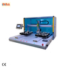 Máquina de aparafusamento totalmente automática de alta precisão para fechaduras de portas; equipamento de aperto por aspiração para parafusos pequenos; equipado com cortina de luz de segurança.
