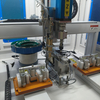 Máquina automática do conjunto da inserção da linha do fio para peças de aço inoxidável do alumínio do metal máquina servo da imprensa do helicóptero